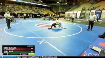 150 Class 3 lbs Champ. Round 1 - Jeric Gumahin, Ft. Zumwalt South vs Toby Bunn, Bolivar