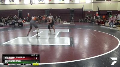 JV-27 lbs Semifinal - Remington Tack, AP-GC vs Norshawn Pompilus, Waterloo East