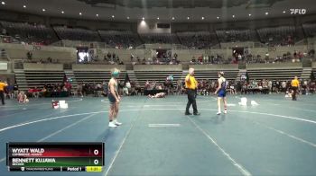 114 Championship Bracket 7th Place Match - Wyatt Wald, Cambridge-Asanti vs Bennett Kujawa, Becker