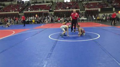 62 lbs Semifinal - Brooks Bird, Cut Bank vs Eli Gideon, Cody Wrestling Club