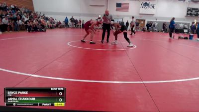 Elite 133 lbs Quarterfinal - Bryce Parke, Coe vs Jamal Chakkour, Wartburg