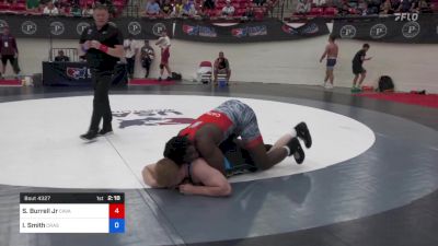 97 kg Quarters - Steven Burrell Jr, Cavalier Wrestling Club vs Ian Smith, CrassTrained: Weigh In Club