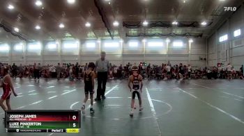 52 lbs Round 5 (8 Team) - Joseph James, All American vs Luke Pinkerton, Phoenix WC