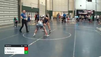 133 lbs Prelims - Karina Raney, Wahoo Wrestling Club vs Alejandra Rodriguez, CES Wrestling Academy