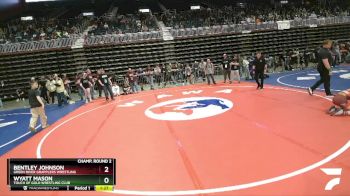 106 lbs 1st Place Match - Wyatt Mason, Touch Of Gold Wrestling Club vs Bentley Johnson, Green River Grapplers Wrestling