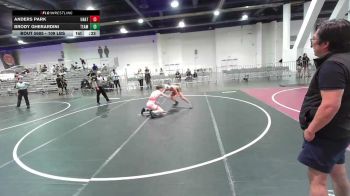 109 lbs 2nd Place - Anders Park, Unattached vs Brody Gherardini, Team Grand Valley Elite