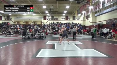 215 lbs Round 3 - Tayten Rummel, Algona vs Travin Thomas, Atlantic