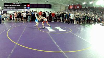105 lbs Cons. Round 4 - Owen Wusterbarth, Askren Wrestling Academy vs Ira Dickerson, PSF Wrestling Academy