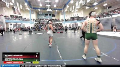 170 lbs Cons. Round 5 - Britton Sorenson, Bonneville vs Antonio Genovesi, Eagle