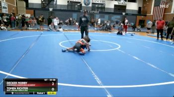 54-58 lbs Round 2 - Tomen Richter, Ben Lomond Wrestling vs Decker Morby, Sanderson Wrestling Academy