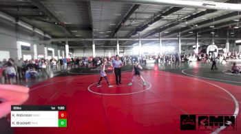 66 lbs Rr Rnd 1 - Kyler Robinson, Shootbox vs Kannon Brockett, Payson WC