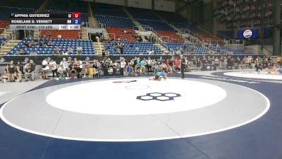 115 lbs Champ. Rd Of 32 - Apphia Gutierrez, Arizona vs Roselane D. Verrett, Minnesota