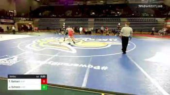 184 lbs Consi Of 8 #2 - Tate Battani, Unattached-South Dakota State vs Jacob Schoon, Unattached-South Dakota State