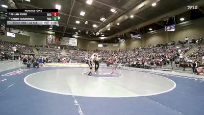 1A 144 lbs Semifinal - Randy Marshall, Panguitch vs Elijah Byrd, Escalante