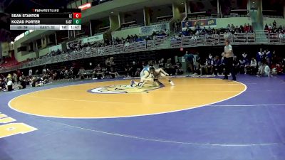 138 lbs Semis & 3rd Wb (16 Team) - Kozad Porter, Cheyenne East vs Sean Stanton, Lincoln East