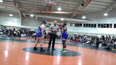 235 lbs Semifinal - Leeah Pierre, Whiteland Community vs McKenna Hanes, Findlay High School