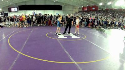 88 lbs Cons. Round 3 - Austin Peach, Team Nazar Training Center vs River Leonard, Central Hardin Wrestling Club