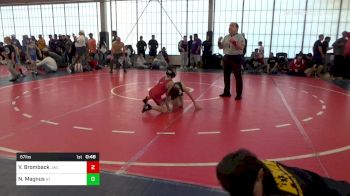 67 lbs Consi Of 4 - Valen Bromback, Jefferson Wrestling Club vs Nicolas Magnus, Blessed Trinity