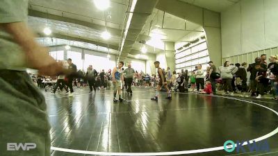 90 lbs Rr Rnd 2 - Quinton Smith, Coweta Tiger Wrestling vs Lincoln Lamho, Wagoner Takedown Club