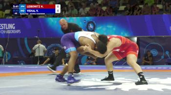 97 kg 1/4 Final - Noah Leibowitz, Japan vs Vishal Vishal, India