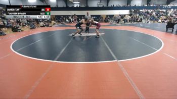 184 lbs Champ. Round 2 - James Taft, Arcadia vs Austin Brass, Messiah