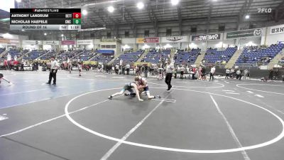 123 lbs Round Of 16 - Anthony Landrum, Betterman Elite vs Nicholas Haefele, CWC Thunder