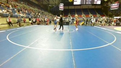 94 lbs Quarters - Karson Kahalekomo, IN vs Lazarus McEwen, WA