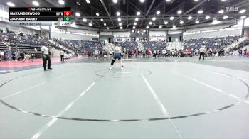 285 lbs Champ. Round 1 - Zachary Bailey, Life NCWA vs Max Underwood, WVU Tech (W.Va.)