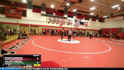 110 lbs Round 1 - Maximus Eismann, SelahFlo Vikings Wrestling vs Malachi Lawson, Goldendale Grapplers Youth Wrestling