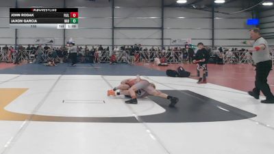 110 lbs Round 3 - 12:30pm Saturday - Jaxon Garcia, Nauman Green vs John Rodak, Florida Elite