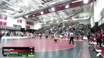 105 lbs Semifinal - Leah Lopez, San Marino vs Alicia Serratos, Santa Ana