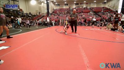 75 lbs 3rd Place - Kaygan Walton, Oklahoma Mafia vs Hadleigh Ray, Husky Girls