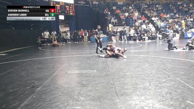 197 lbs Round Of 32 - Steven Burrell, Virginia vs Andrew Liber, Bellarmine