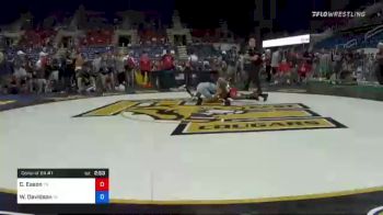 126 lbs Consi Of 64 #1 - Calvin Eason, Tennessee vs William Davidson, Ohio