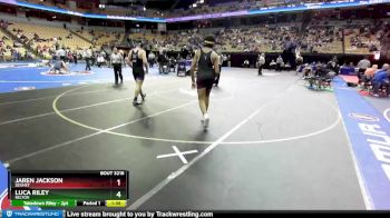 190 Class 3 lbs Quarterfinal - Luca Riley, Belton vs Jaren Jackson, DeSmet