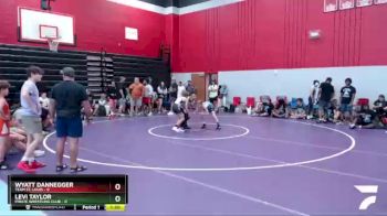 90 lbs Round 1 (6 Team) - Wyatt Dannegger, Team St. Louis vs Levi Taylor, Pirate Wrestling Club