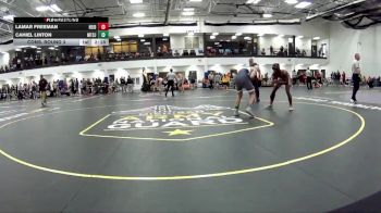 141 lbs Cons. Round 3 - Lamar Freeman, Heidelberg vs Cahiel Linton, Mount St Joseph