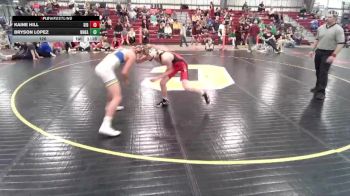 120 lbs Round 3 (8 Team) - Kaine Hill, Sidney vs Bryson Lopez, Wheatland