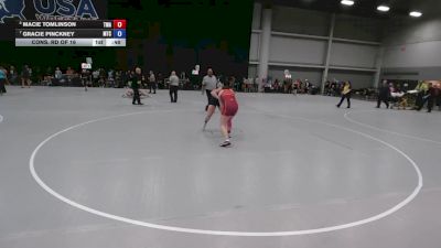 170 lbs Cons. Rd Of 16 - Gracie Pinckney, McDominate Training Center vs Macie Tomlinson, Thoroughbred Wrestling Academy