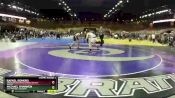 152 lbs Champ. Round 2 - Michael Shannon, The Master`s Academy vs Rafael Romero, American Heritage School (Delray Beach)