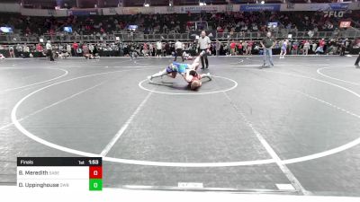 174 lbs Final - Brayden Meredith, Sabetha Kids Wrestling Club vs Owen Uppinghouse, QWB