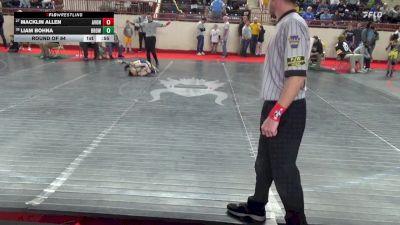 65_B lbs Round Of 64 - Macklin Allen, Avon Grove vs Liam Bohna, Brownsville
