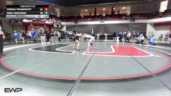 140 lbs Rr Rnd 2 - Jordan Youngpuppy, Jay HS vs Emily Weathers, Bartlesville High School Girls