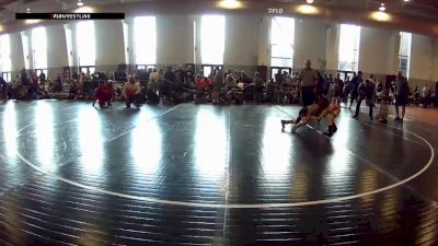 53 lbs Cons. Round 2 - Maxwell Clary, Annandale Mat Rats Wrestling C vs Roman Misero, FCA Hurricanes