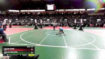 164 lbs Cons. Round 5 - Khalid Shalash, SGO1 vs Jacob Hawk, AEM3