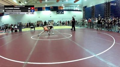 75 lbs Round 2 - Caiden Whitmore, South Augusta Wrestling vs Dillynger Harris, Appomattox