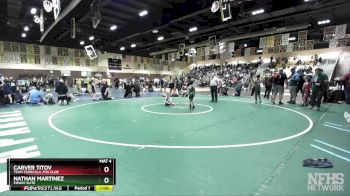 49 lbs Round 3 - Carver Titov, Team Temecula /Pin Club vs Nathan Martinez, Poway Elite