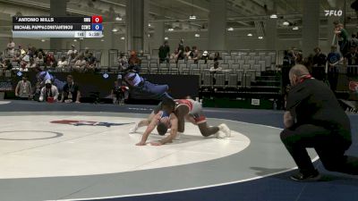 57 kg Champ. Rd Of 32 - Antonio Mills, Roundtree Wrestling Academy vs Michael Pappaconstantinou, Capital City Wrestling Club
