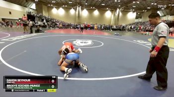 138 lbs Champ. Round 1 - Davion Seymour, Park Hill vs Brodye Kocher-munoz, Topeka-Washburn Rural HS