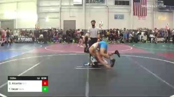 132 lbs Consi Of 16 #2 - Derrek Alcantar, Elite Force vs Trey Geyer, Cedaredge WC